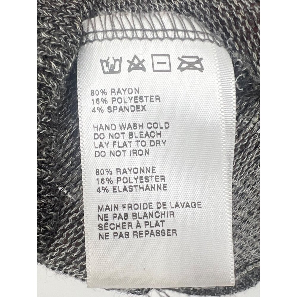 Urban Outfitters x BDG Gray Asymmetrical Hem Relaxed Fit Hooded Knit Sweater - Picture 5 of 6